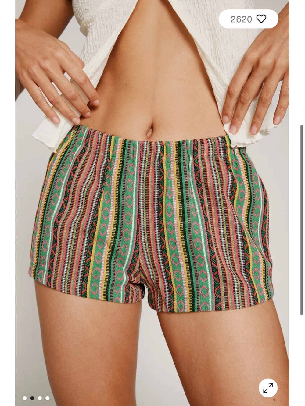 UO Kimchi Blue Low Rise Shorts